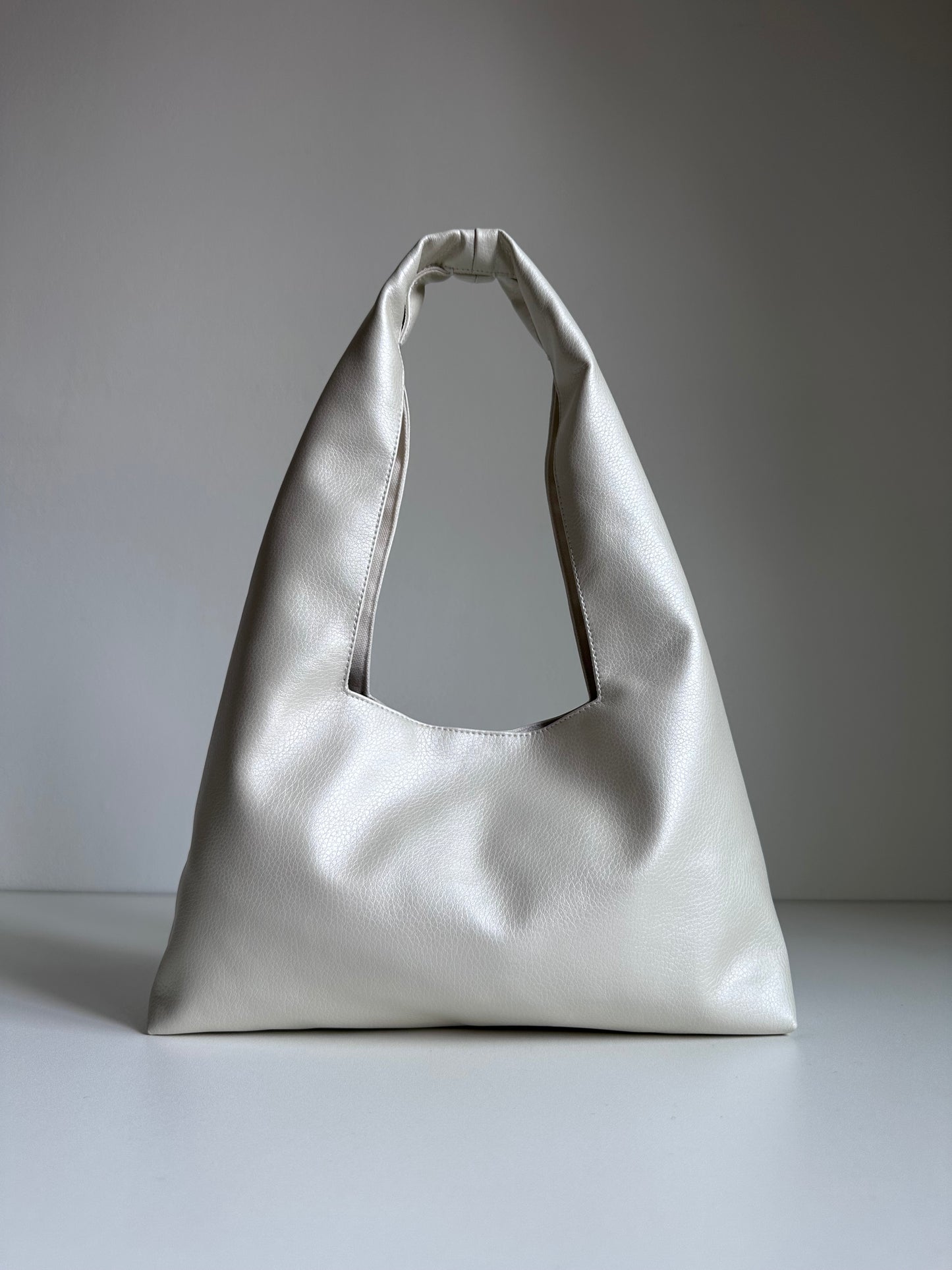 Marlisa Strauss Triangle Bag Pearl